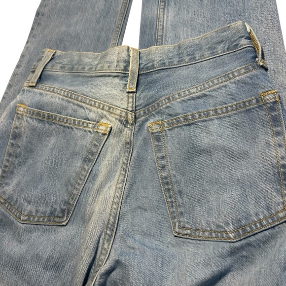 Everlane 90's Cheeky Straight Leg High Waist Ankle Jeans Sz 23 - Picture 7 of 11